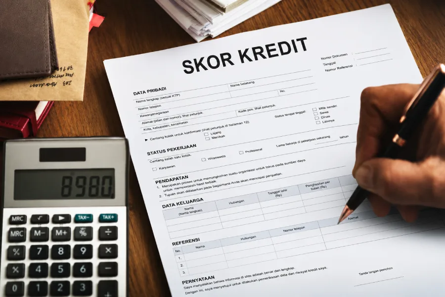 lembaran skor kredit